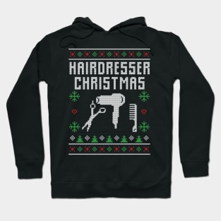 Hairdresser Ugly Christmas Sweater Hairdresser Christmas Gift Hoodie